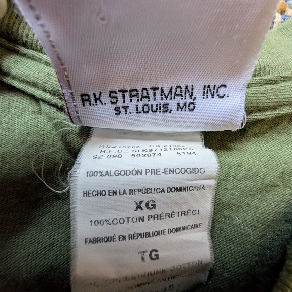 Vtg 1997 Harley-Davidson Pearl Harbor Honolulu Hawaii T Shirt XL Green WLA-45 Mi - Picture 9 of 9